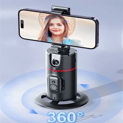 Portable Mobile Phone Gimbal Stabilizer, 360° Rotatable Pone Tripod