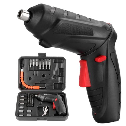 47PCS Electric Rechargeable Screwdrivers Cordless Screw Guns Drill Driver