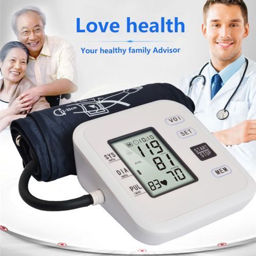 Portable Arm Blood Pressure Monitor, Digital Blood Pressure Monitor