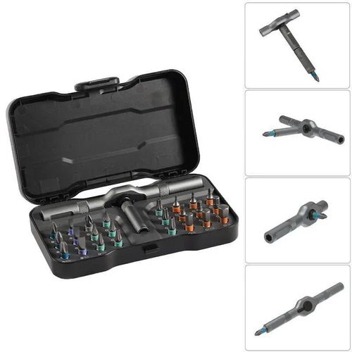 24-in-1 Magnetic Screwdriver Set, Multifunctional Screwdriver Drill Bit Set