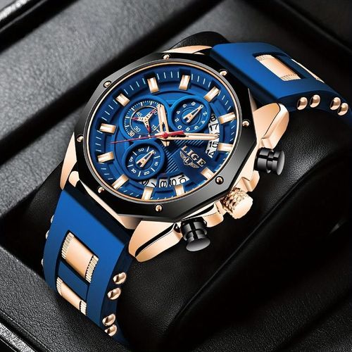 Men Fashion Watches Waterproof Men's Sport Quartz Watch