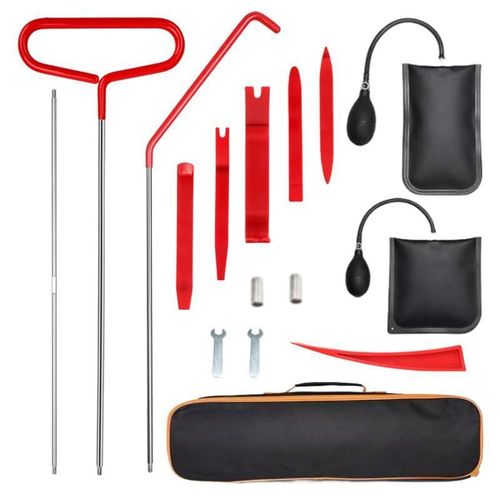 Portable Car Tire Repair Kit, Emergency Automotive Tool Set for Cars Trucks