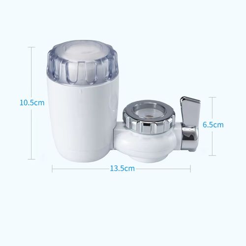 Torneira Doméstica Purificador de Água Filtro Cerâmico Núcleo do Purificador de Água Torneira Filtração de 5 camadas Coador de Água Filtro elemen limpável