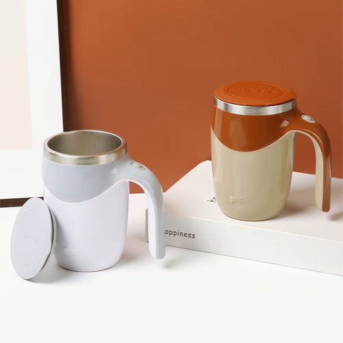 Compre um, obtenha um grátis！Copo de mistura magnética elétrica de 380 ml