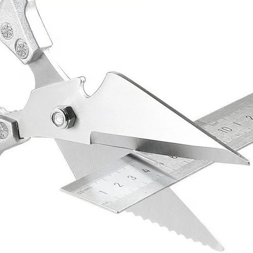 🔥 Heavy-Duty Kitchen Scissors - Multi-Function & Dishwasher Safe, Perfect for Poultry, Herbs and Daily Use 🍗✨