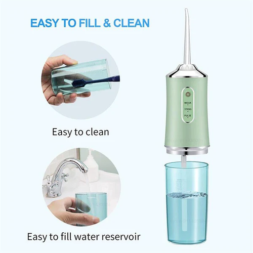 💥Lastday! Hurry up！！💥✈️FREE SHIPPING🤩🏆50% off for a limited time during the event✨🦷Portable Oral Irrigator Water Flosser