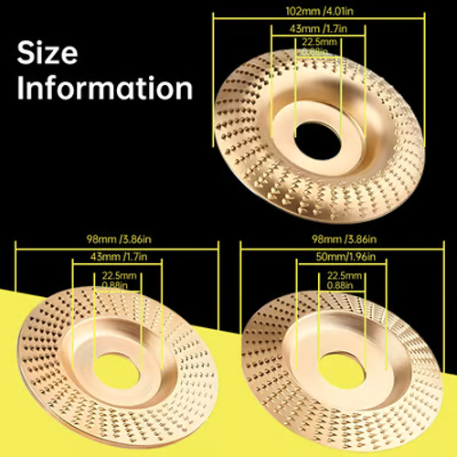 🔥🔨 Pro-Grade Wood Cutting Discs （3 PCS）