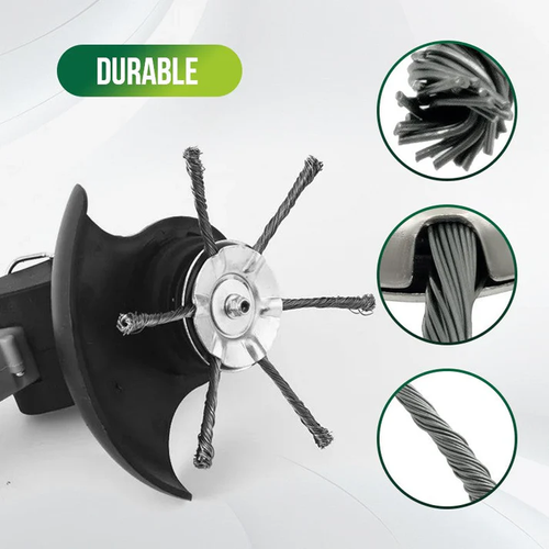 🔥LAST DAY PROMOTION - 50%OFF🌿Trimmer Replacement Head,Steel Wire Grass Cutting Head