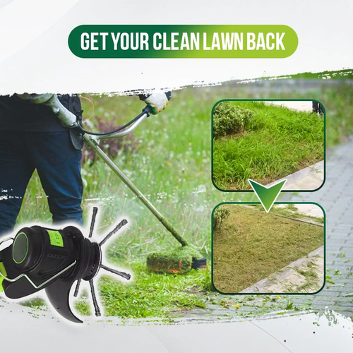 🔥LAST DAY PROMOTION - 50%OFF🌿Trimmer Replacement Head,Steel Wire Grass Cutting Head
