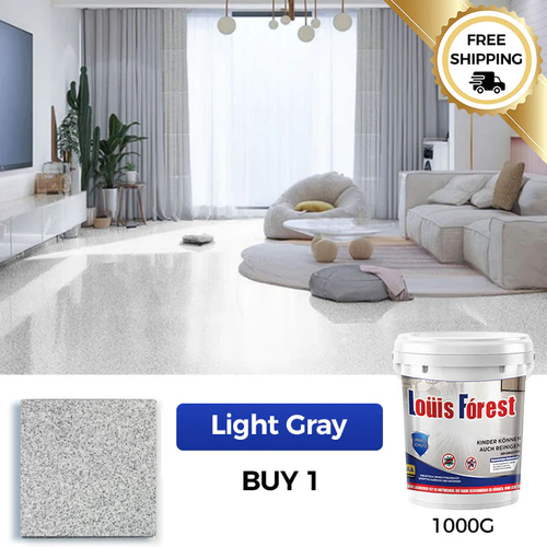 High-Gloss Marble Finish Epoxy Floor Coating    1kg per barrel