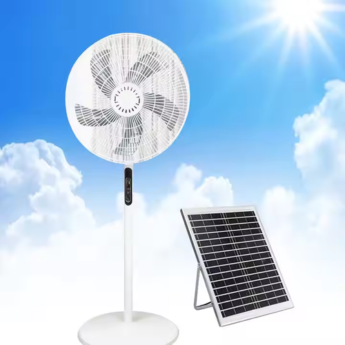 16-inch solar charging floor fan