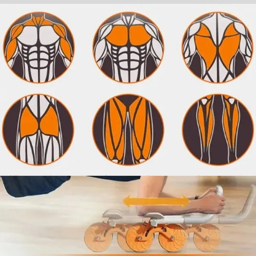Muscle roller trainer