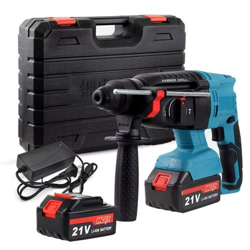 21V Li-ion Battery Operated Electric Rotary Hammers Cordless Drill Cordless Impact Drill with Hammer
