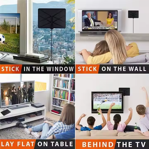 3600Miles Digital Antenna TV Indoor Signal Amplifier 4K UHD