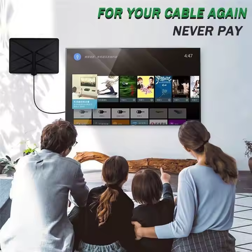 3600Miles Digital Antenna TV Indoor Signal Amplifier 4K UHD