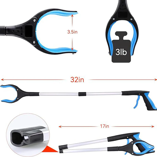 🔥Foldable Grabber With 360° Swivel Clip