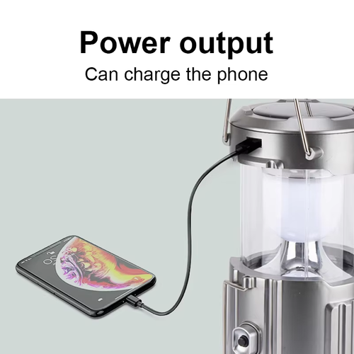 Portable LED Camping Lantern With Fan