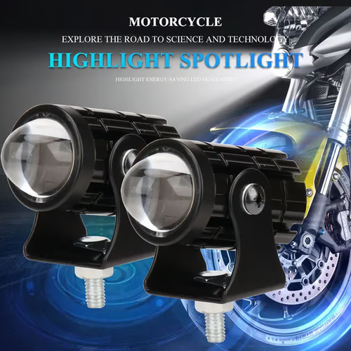 2-Pack Mini LED Driving Lamps with Switch, Dual Color High Luminance Spotlight for Trucks