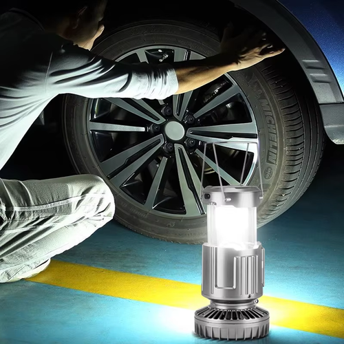 Portable LED Camping Lantern With Fan