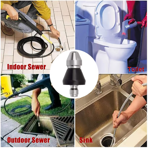 ⏰Sewer Cleaning Tool High-pressure Nozzle