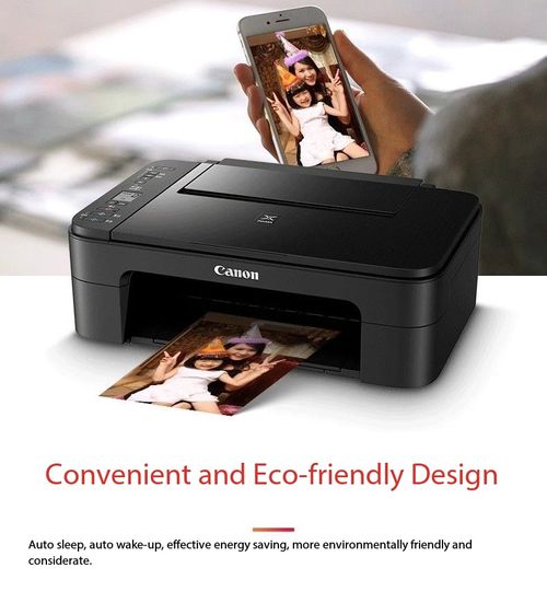 Canon TS3665 Compact Wireless Inkjet Printer for Home Use (with Copy Function)