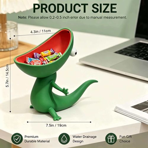 Cute Lizard Storage Tray Decor