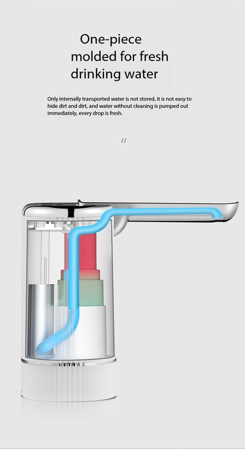 Foldable Electric Water Dispenser Pump USB Rechargeable Automatic Bottle Pump