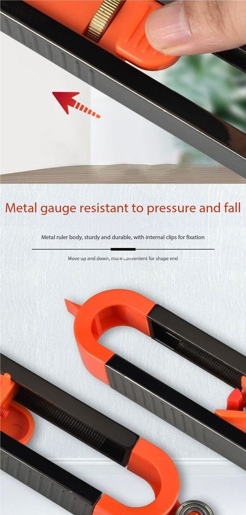 2Pcs Contour Duplicator Profile Scribing Tool
