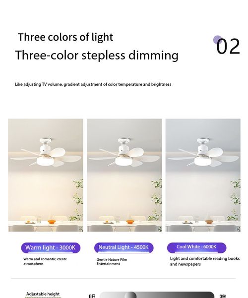 E27 LED Ceiling Fan Light with Remote