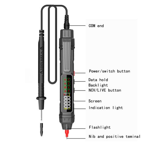 Live eutral Wire Tester  Smart Inductive Voltage & Breakpoint Detector for Electricians