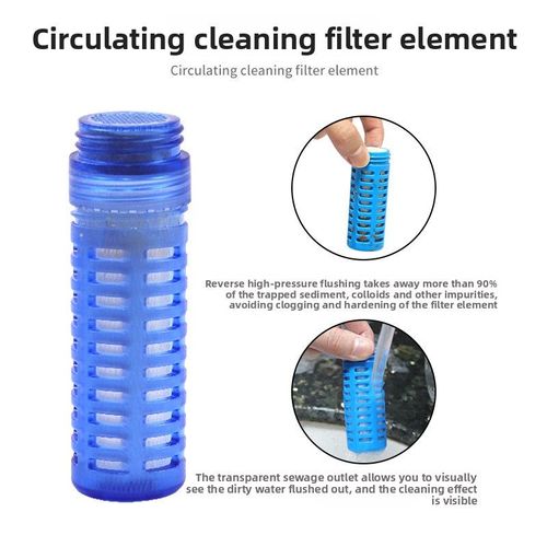 Portable Water Filter Bottle  Purifies Water, Removes Sediment & Odor, Safe Drinking Water for Home, Travel, Camping & Outdoor Activities