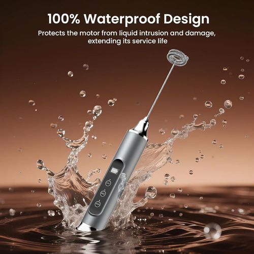 This is a 2in1 USB rechargeable mini electric whisk, featuring three adjustable speed settings. Equipped with a stainless steel whisking head, this handheld electric mixer effortlessly whips egg whites and cream, and creates perfect coffee foam. Thanks to its compact portable and cordless design combined with its easy to clean nature it is the ideal choice for your home baking and daily coffee making needs Enjoy fast delivery within 3 to 5 days helping you tackle every kitchen task with ease!