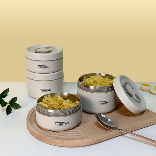 This portable, leak-proof, and insulated lunch box—available in two- or three-tier options and made from food-grade PP and SUS304 stainless steel—is an ideal lunch solution for students and office workers.