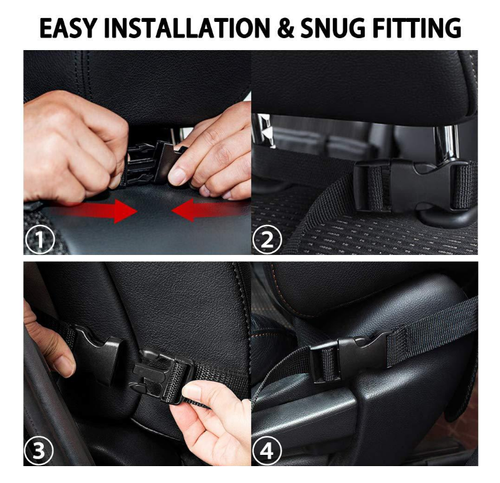 Car Backseat Organizer and Kick Mat