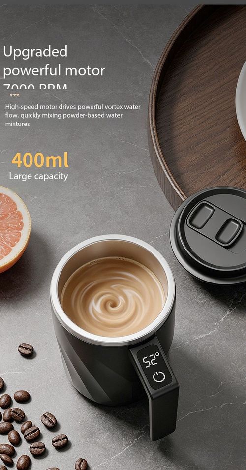 Portable USB Rechargeable Blender Cup 310g Lightweight Personal Smoothie Maker in Black for Kenya