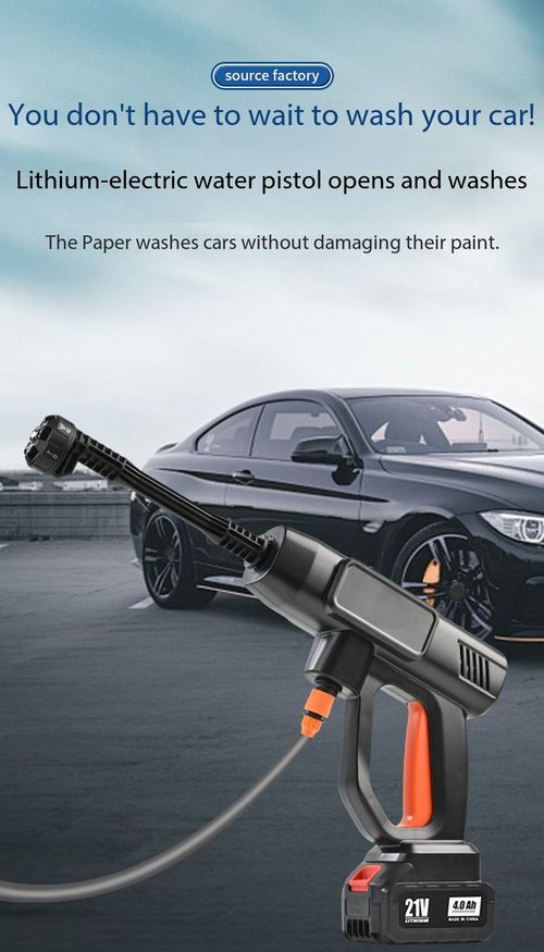 Cordless Car Washer Portable Wireless Car Cleaning Machine