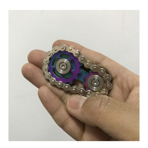 Mechanical Gear Chain Fidget Toy Metal Stress Relief EDC Desk Gadget for Kenya Market