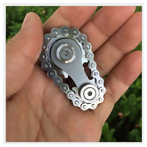 Mechanical Gear Chain Fidget Toy Metal Stress Relief EDC Desk Gadget for Kenya Market