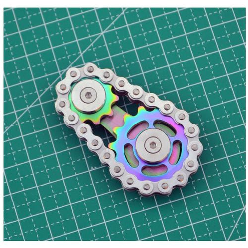 Mechanical Gear Chain Fidget Toy Metal Stress Relief EDC Desk Gadget for Kenya Market