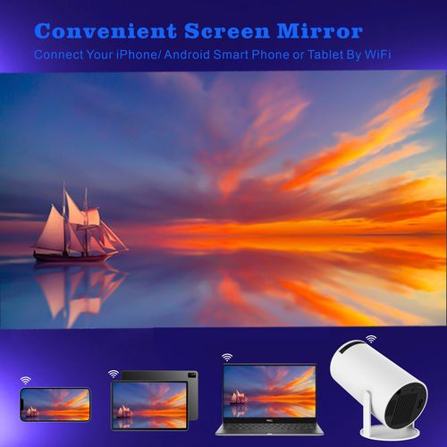 Smart Projector with Automatic Keystone Correction HD Home Theater Cinema for Kenya Market