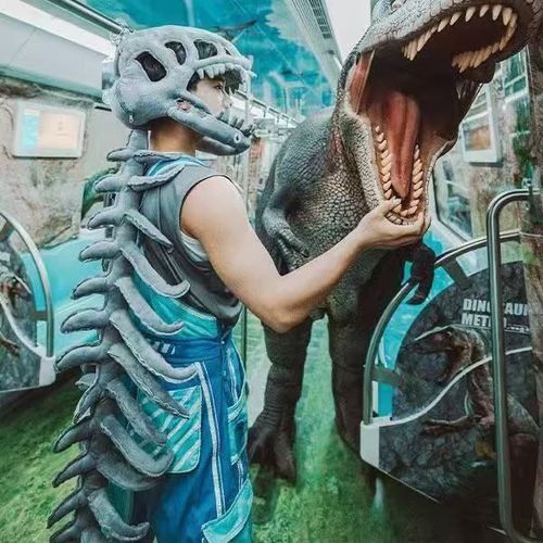 Dinosaur Skeleton Head Plush Costume Mask T-Rex Skull Toy for Kids and Adults Kenya