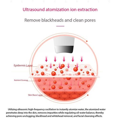 3-in-1 Electric Facial Cleansing Brush Lifting Moisturizing Beauty Device for Kenya Home Skincare