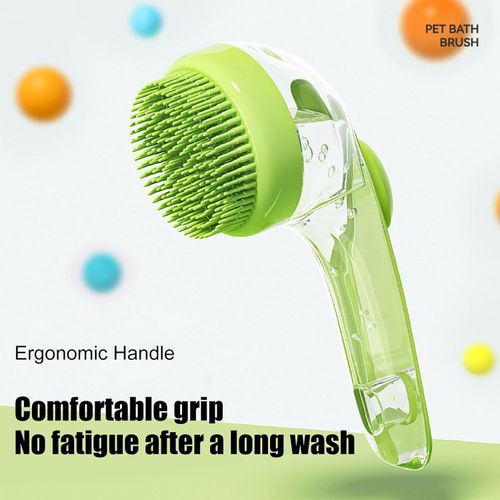 No Rub Foaming Pet Bath Brush