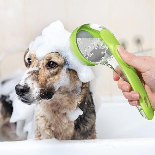 No Rub Foaming Pet Bath Brush