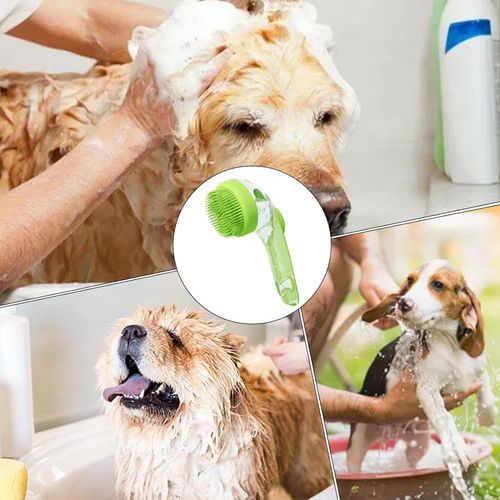 No Rub Foaming Pet Bath Brush