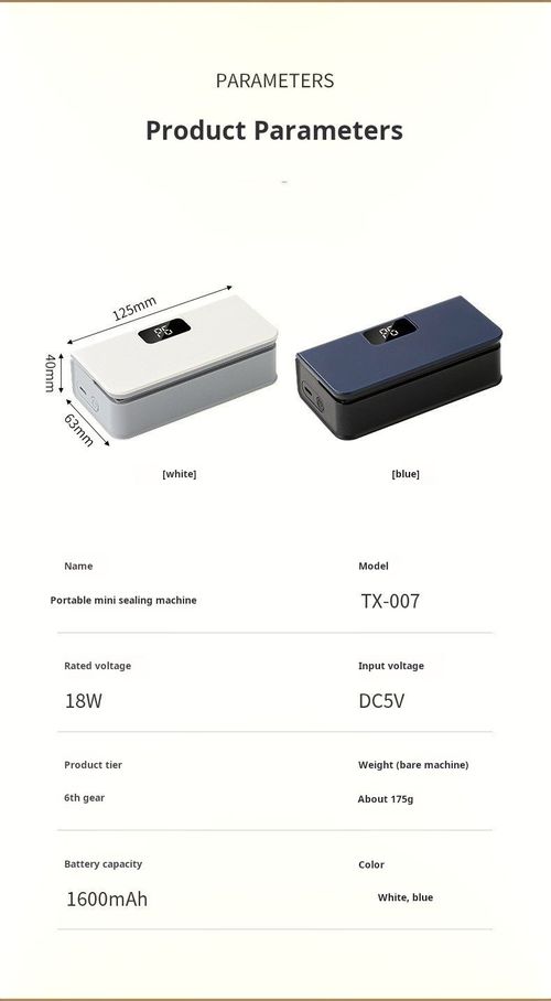 Mini Portable Sealing Machine