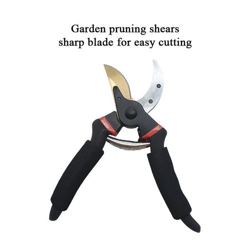 8-Inch Professional Garden Hand Tool: Premium Bypass Pruning Shears – Portable Garden Scissors for Gardening