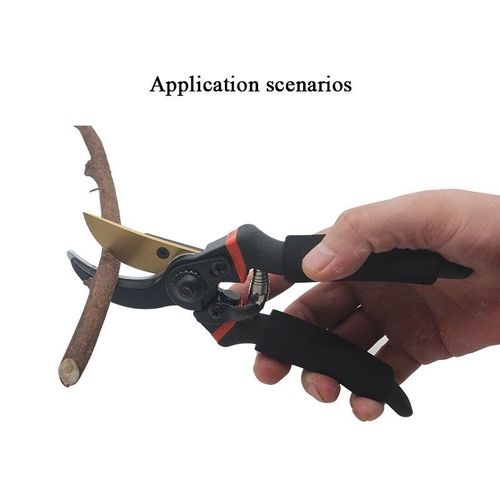 8-Inch Professional Garden Hand Tool: Premium Bypass Pruning Shears – Portable Garden Scissors for Gardening
