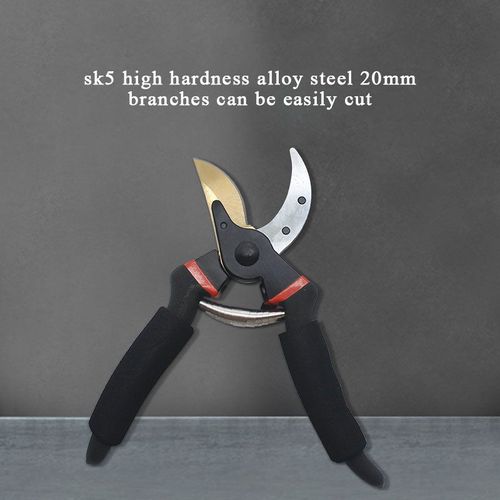 8-Inch Professional Garden Hand Tool: Premium Bypass Pruning Shears – Portable Garden Scissors for Gardening