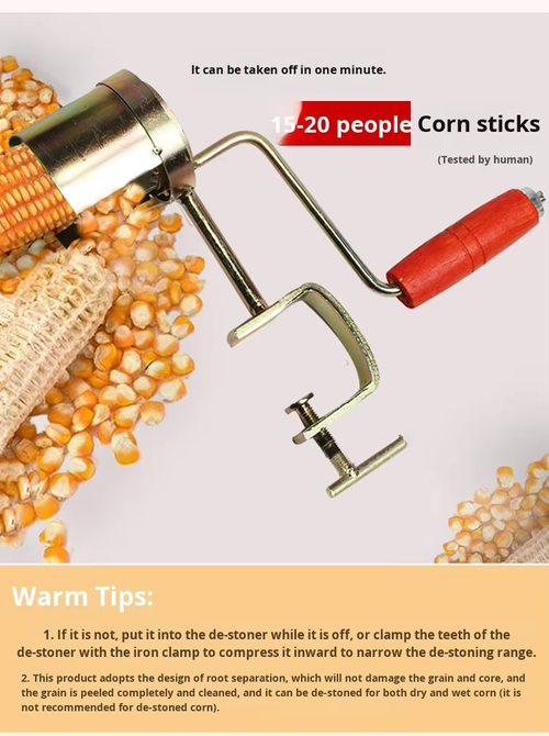 Hand Crank Corn Thresher Machine